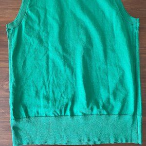 Banana Republic Sleeveless Green Sweater
